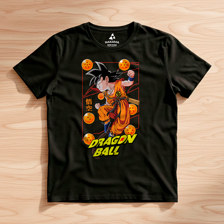 Polera Dragon Ball Goku Esferas Del Dragón 2