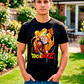 Polera Dragon Ball Z Goku Super Saiyajin Negra Anime - Miniatura 2