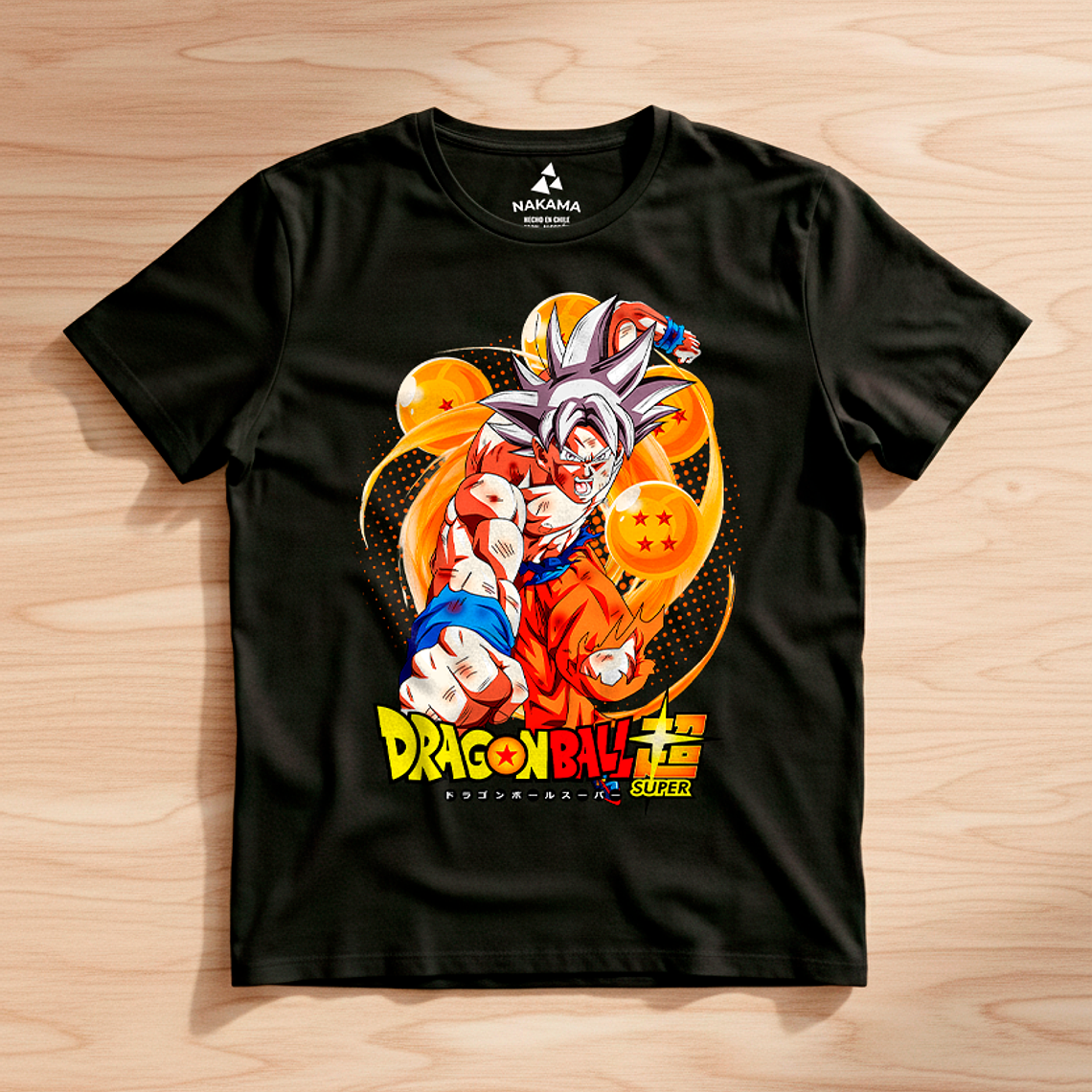 Polera Dragon Ball Super Goku Ultra Instinto Negra Anime 2