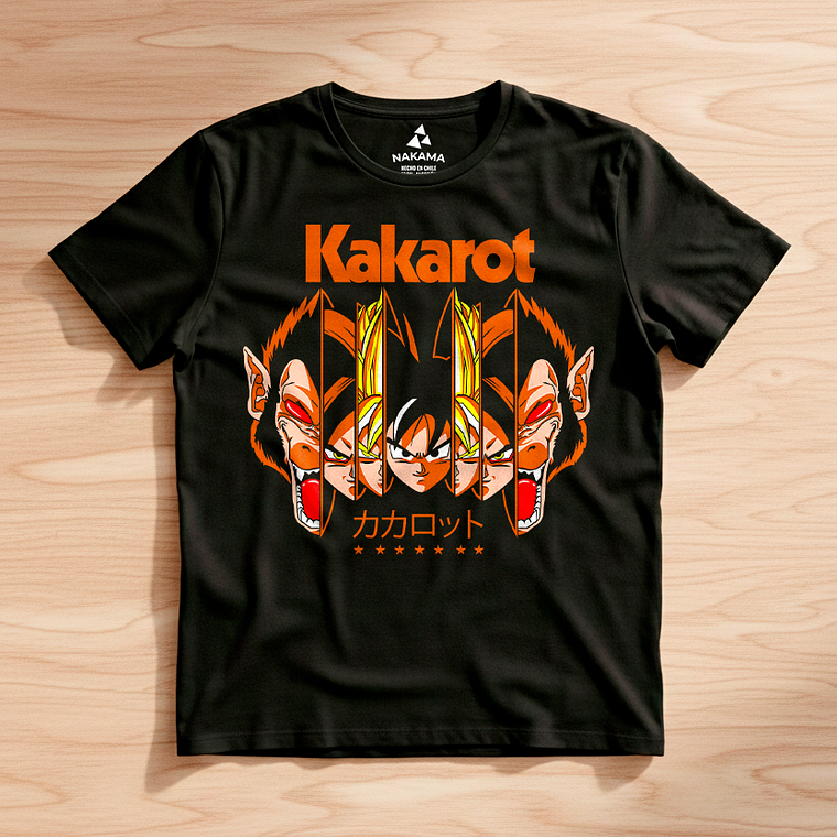 Polera Dragon Ball Goku Kakarot Saiyajin 2