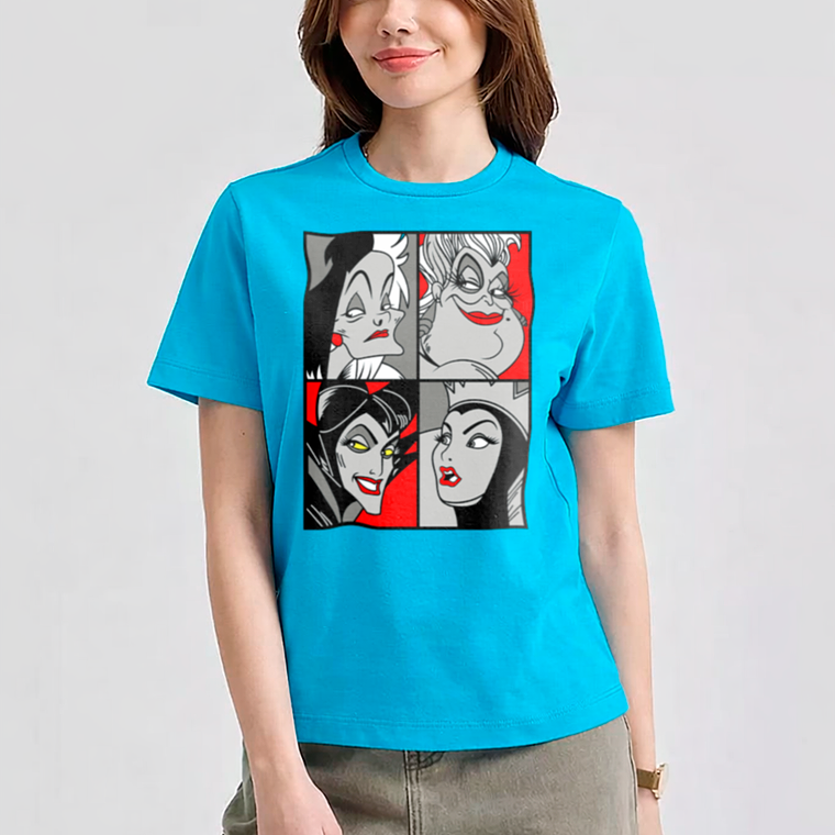 Polera Villanas Disney Villains Iconic Collection 5