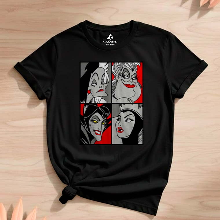 Polera Villanas Disney Villains Iconic Collection 4