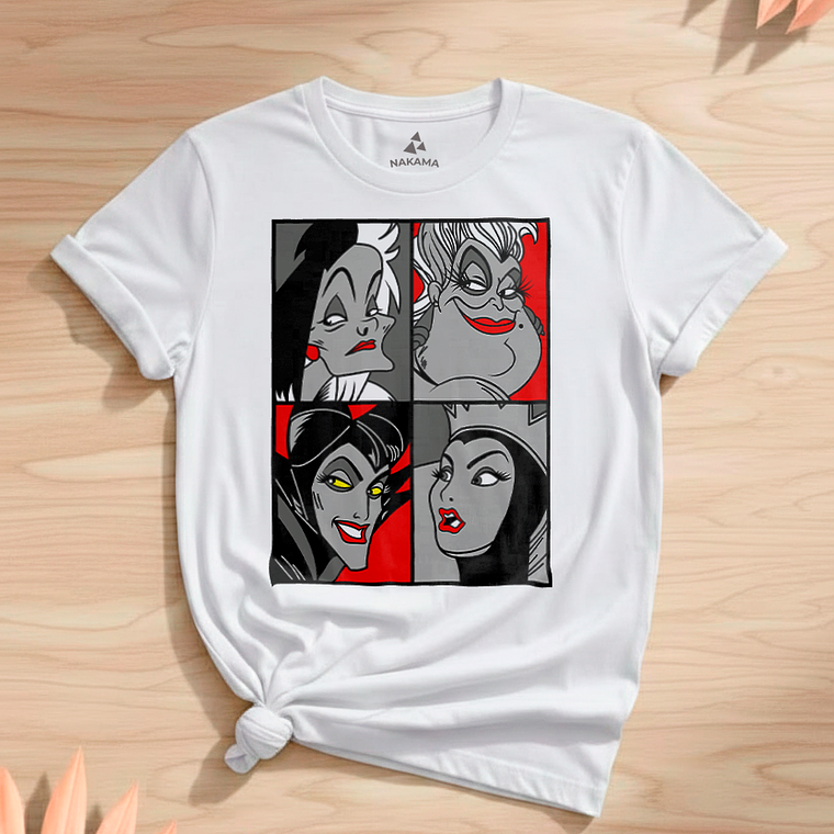Polera Villanas Disney Villains Iconic Collection 2