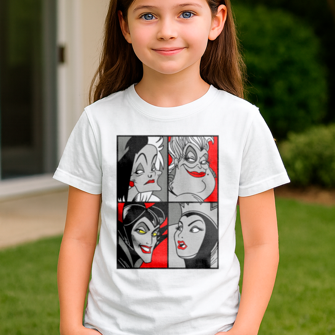 Polera Villanas Disney Villains Iconic Collection 1