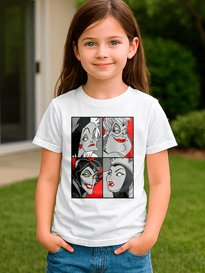 Polera Villanas Disney Villains Iconic Collection