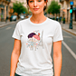 Polera Mujer Selfie I Love París San Valentín - Miniatura 3