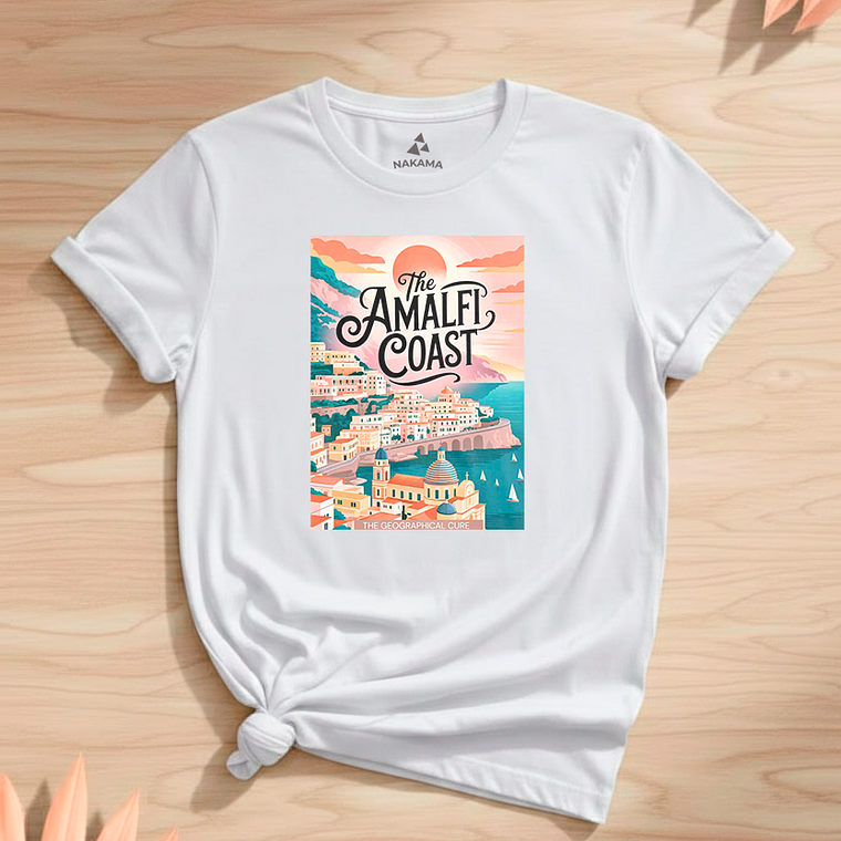 Polera Mujer Amalfi Coast Ciudades Italia 2