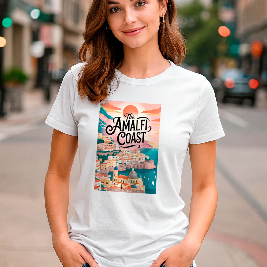 Polera Mujer Amalfi Coast Ciudades Italia 1