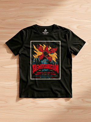 Polera Stranger Things Demogorgon Live