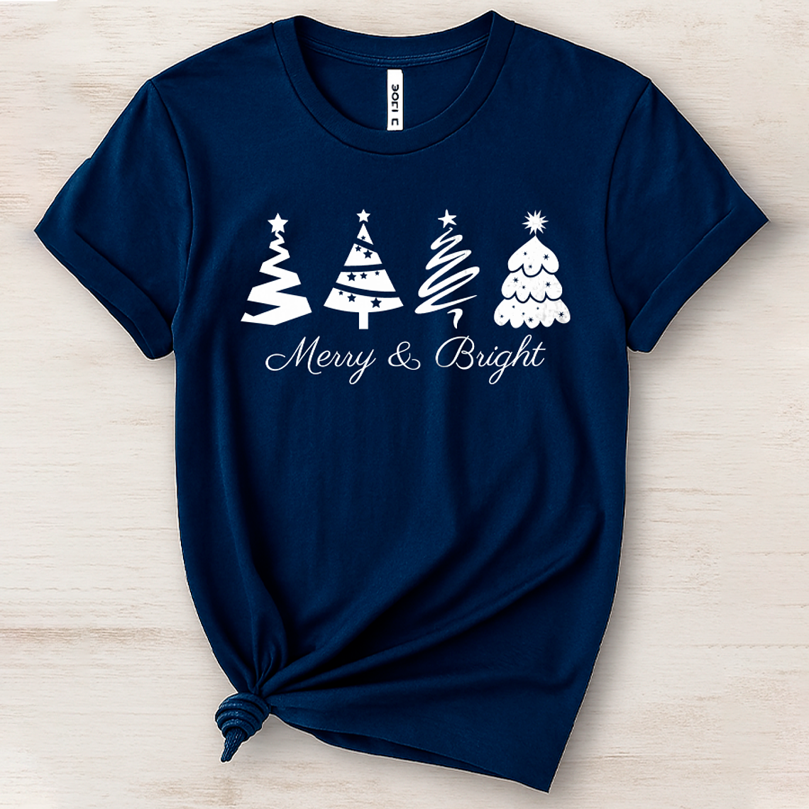 Polera De Navidad Merry & Bright 5