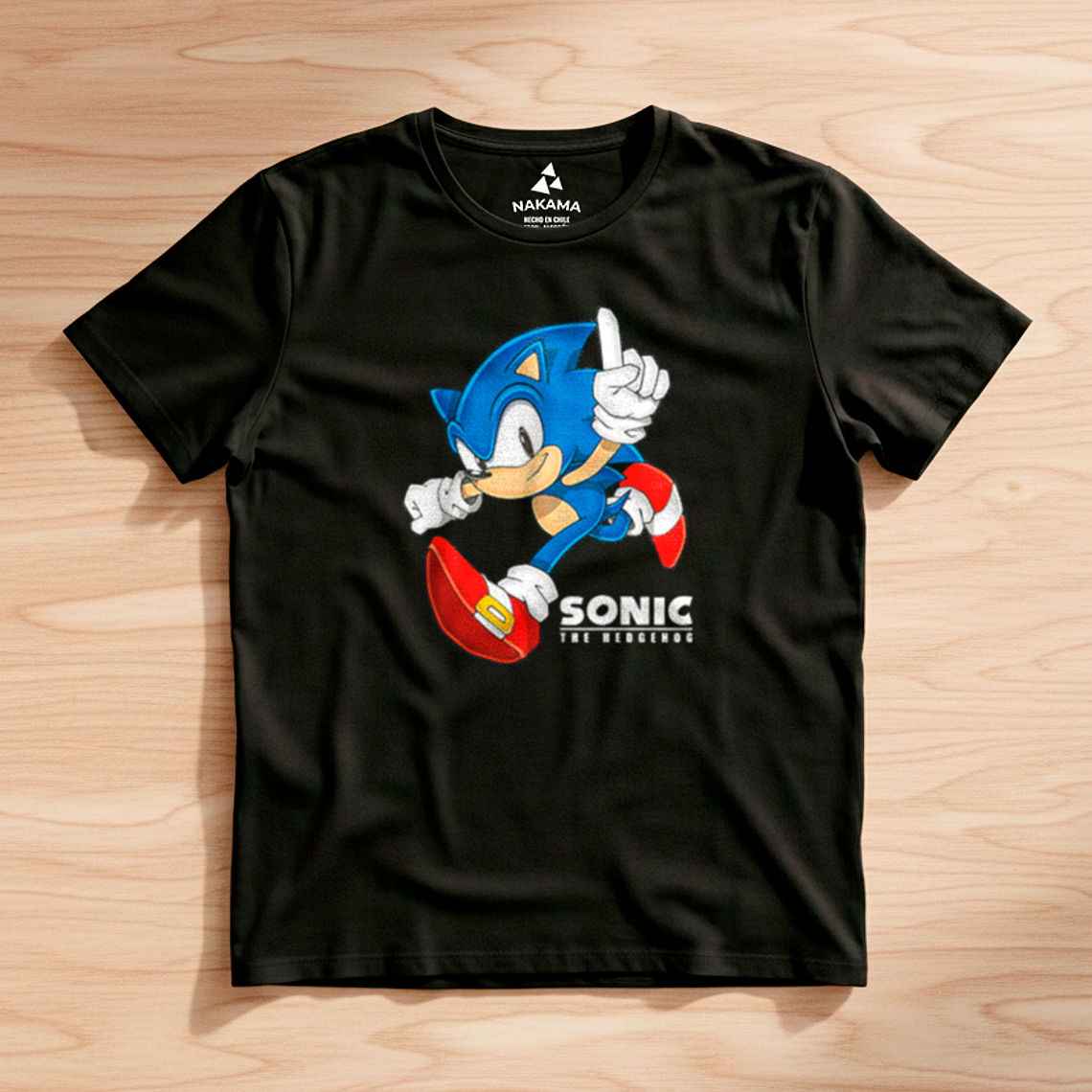 Polera De Niño Retro Sonic Number One 2