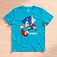 Polera De Niño Retro Sonic Number One - Miniatura 4