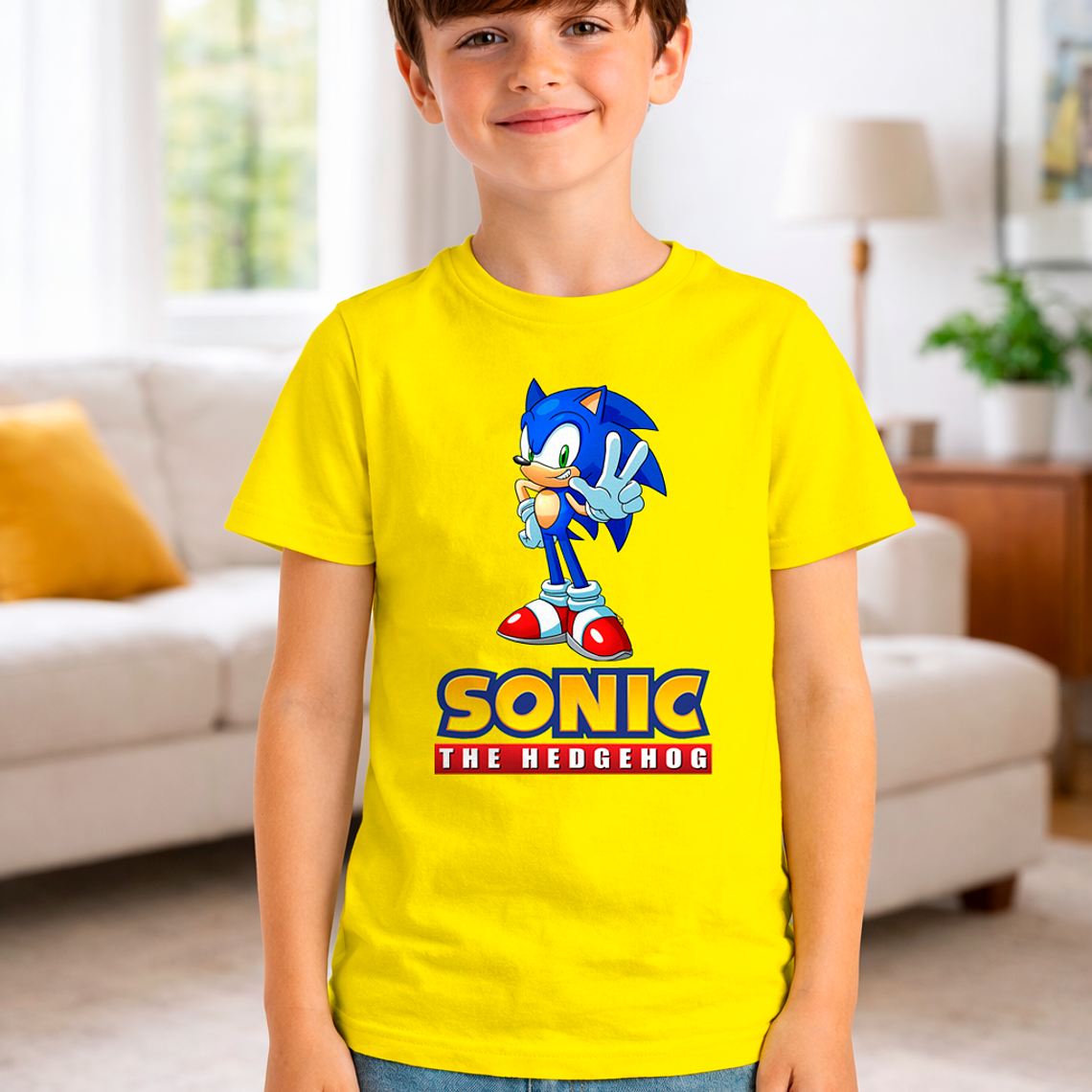 Polera De Niño Sonic The Hedgehog 5