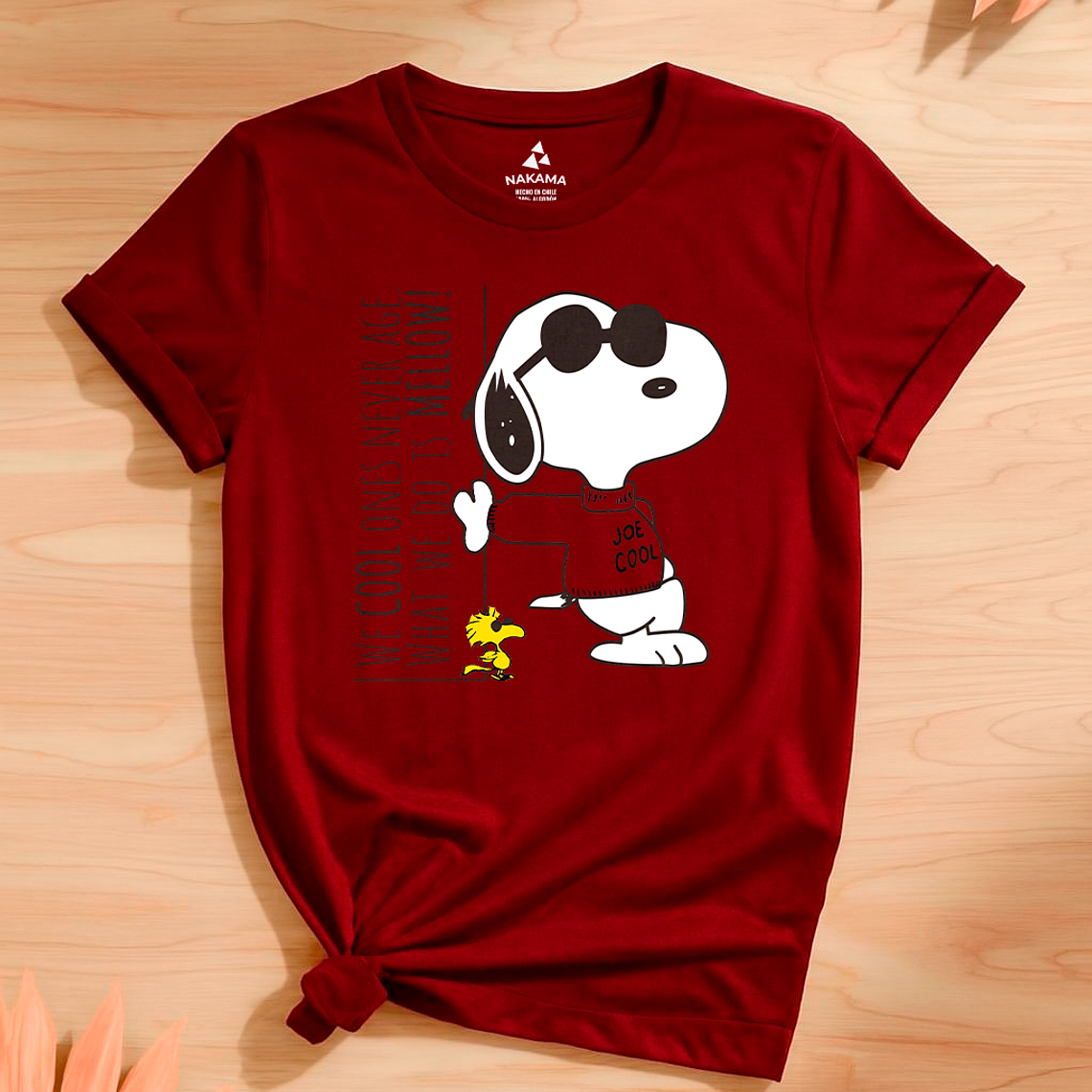 Polera Snoopy Joe Cool Algodón Premium 2