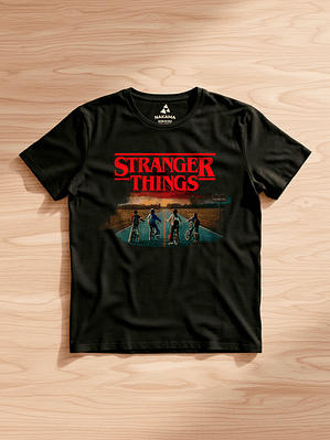 Polera Hombre Stranger Things Welcome To Hawkins