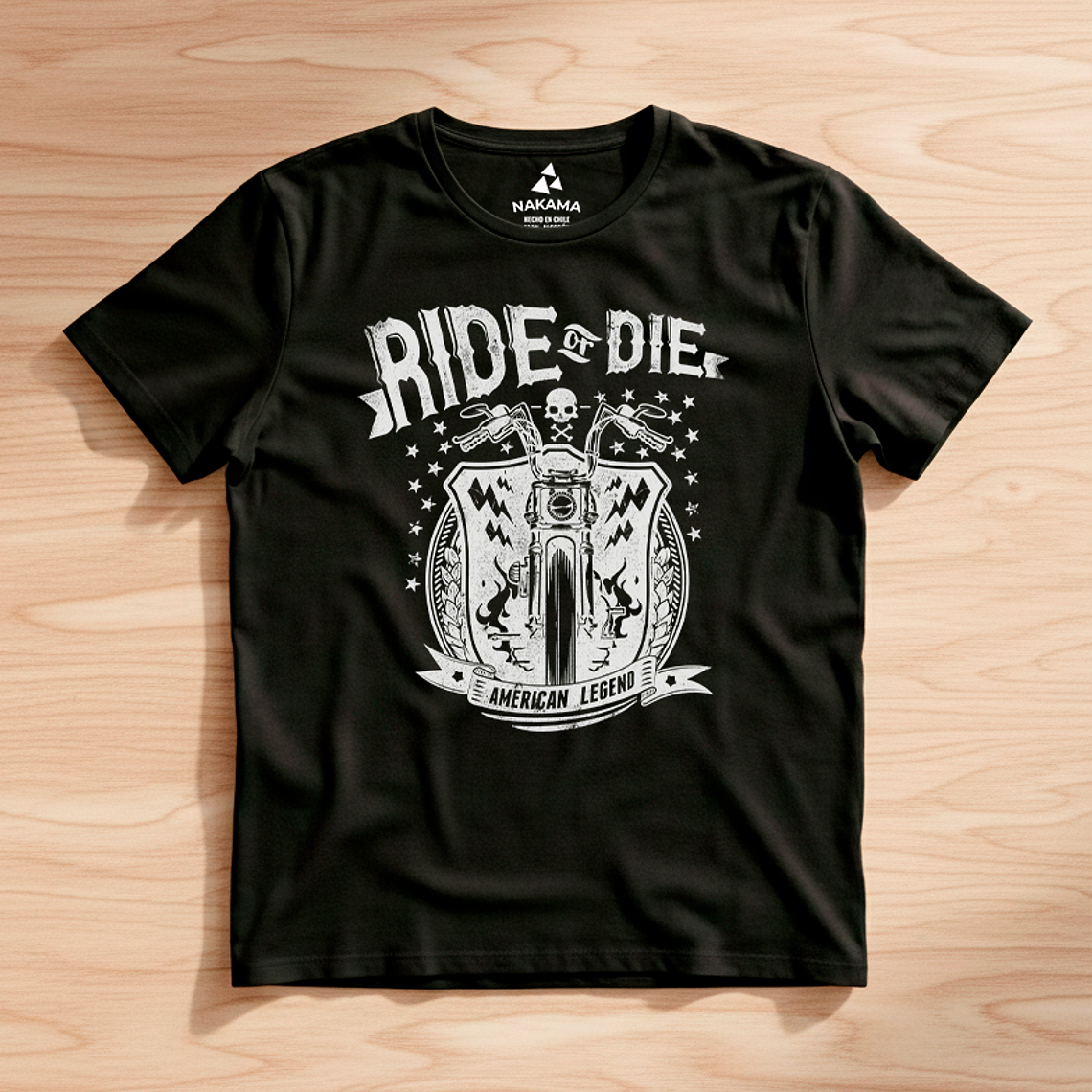 Polera Ride Or Die American Legend 2