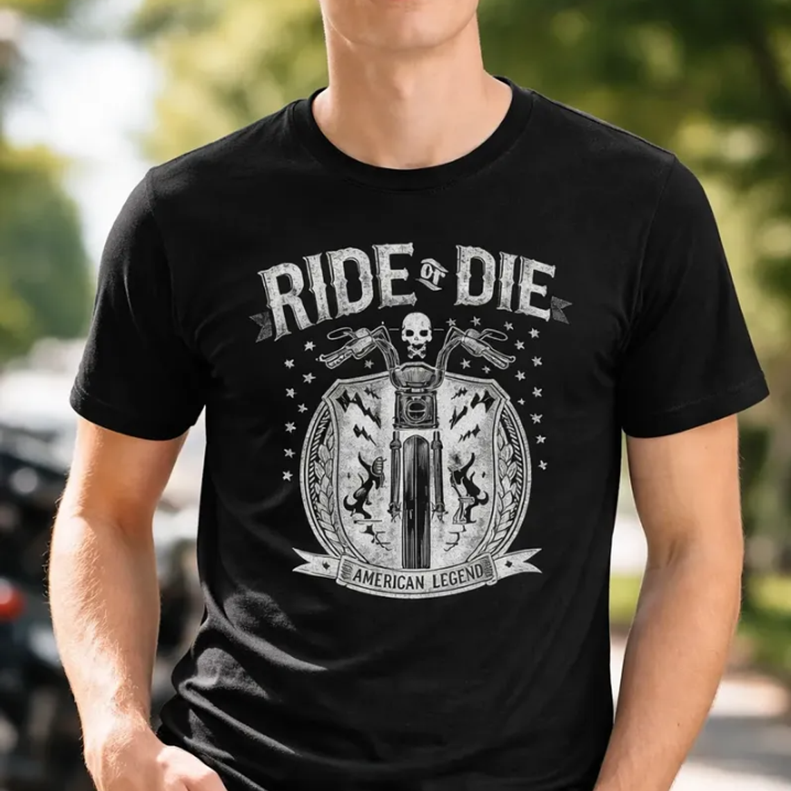 Polera Ride Or Die American Legend 1
