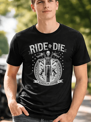 Polera Ride Or Die American Legend