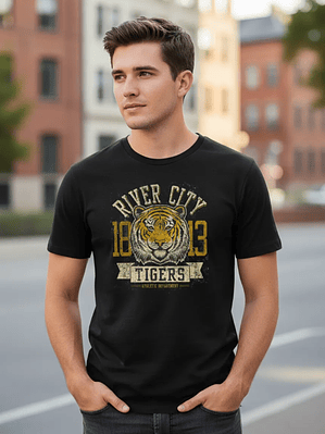 Polera River City Tigers Athletic Department