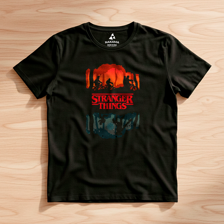 Polera Hombre Stranger Things Retro Vintage Algodón Premium 2