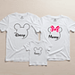 Pack 3 Poleras Familiares Mickey & Minnie Papá, Mamá Y Niño - Miniatura 7