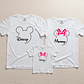 Pack 3 Poleras Familiares Mickey & Minnie Papá, Mamá Y Niño - Miniatura 5