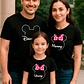 Pack 3 Poleras Familiares Mickey & Minnie Papá, Mamá Y Niño - Miniatura 3
