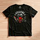Polera Unisex Stranger Things Hellfire Club Negro Algodón Premium - Miniatura 3