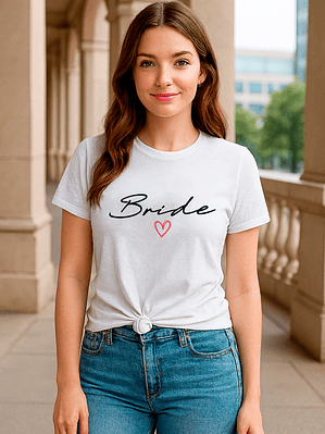 Polera Bride Novia Despedida De Soltera