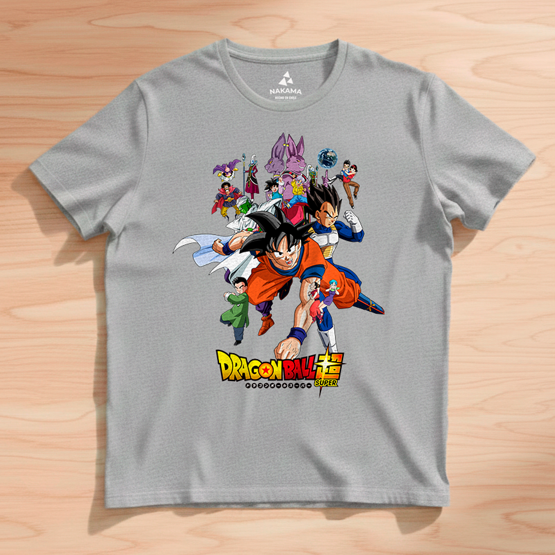 Polera Dragon Ball Super Goku & Vegeta Action 8