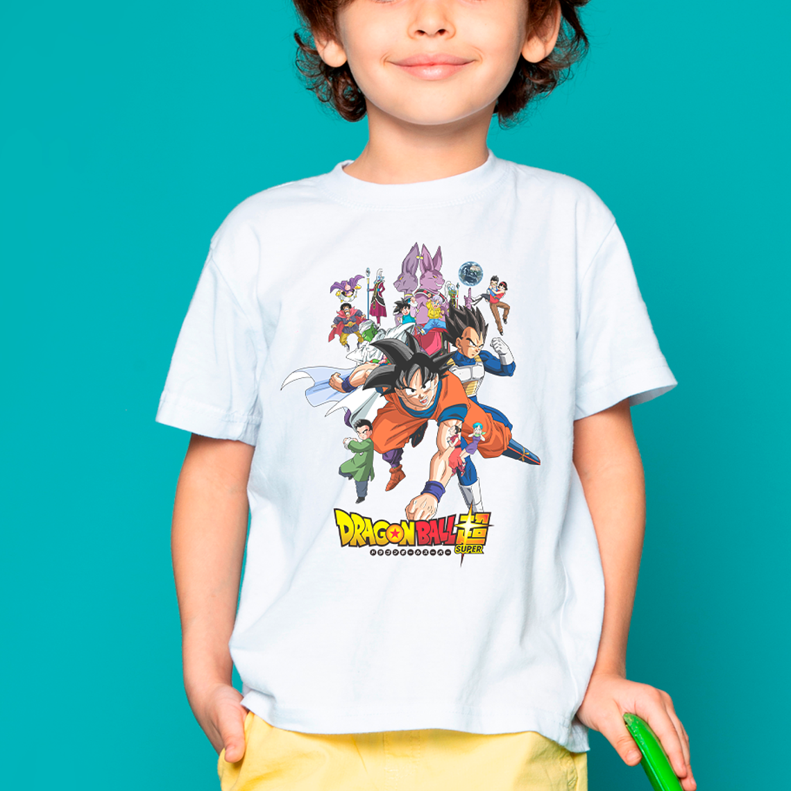 Polera Dragon Ball Super Goku & Vegeta Action 1