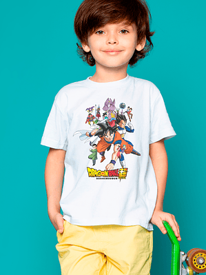 Polera Dragon Ball Super Goku & Vegeta Action