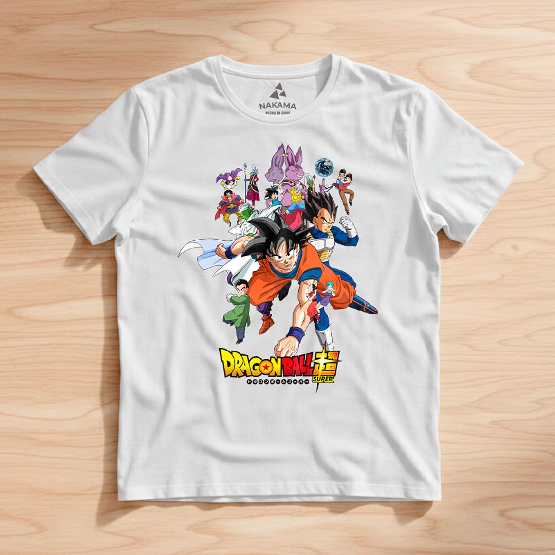Polera Dragon Ball Super Goku & Vegeta Action 2