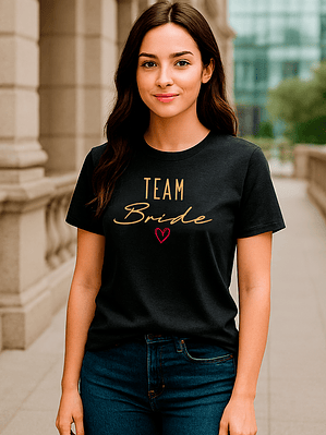 Polera Team Bride Despedida De Soltera