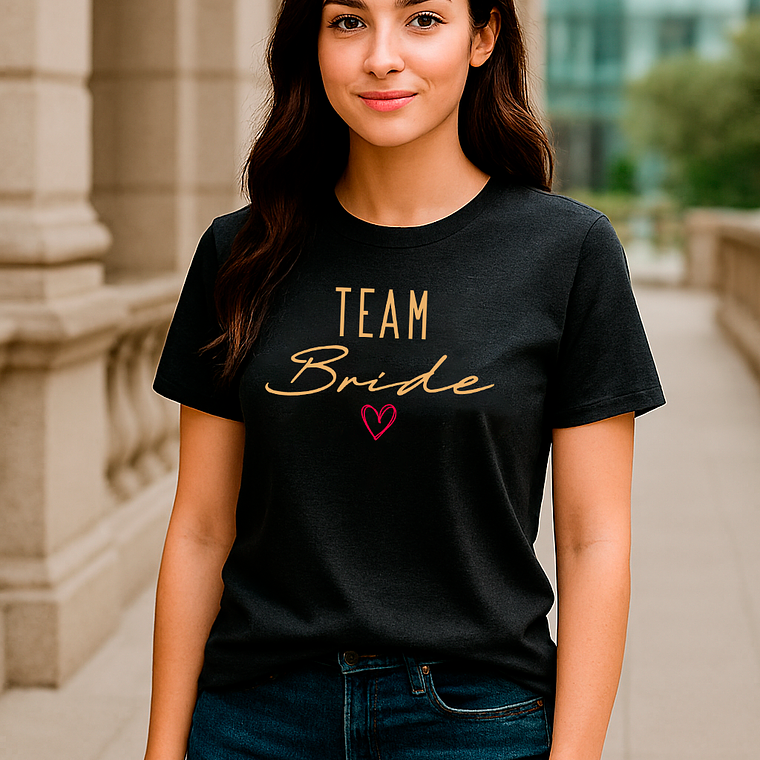 Polera Team Bride Despedida De Soltera 1