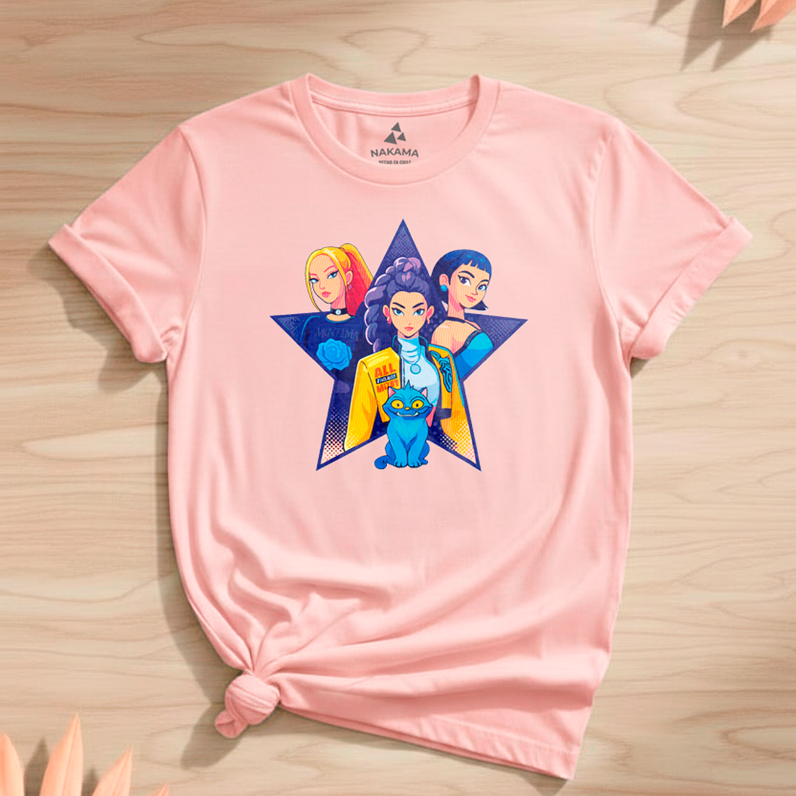 Polera Infantil Huntrx Diseño Rumi, Mira Y Zoey 2