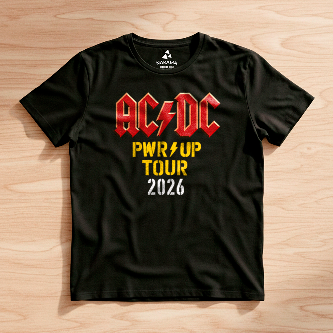 Polera Unisex AC/DC PWR UP Tour 2026 Rock Legend 5