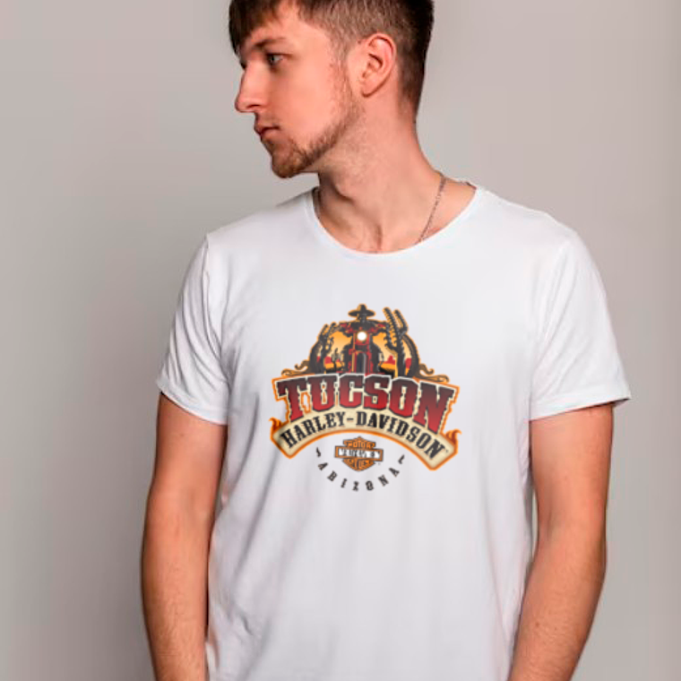 Polera Harley-davidson Tucson Cultura Motociclista 2