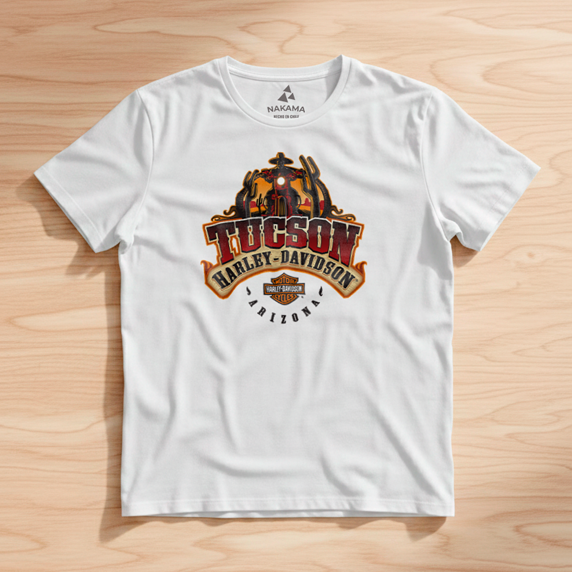 Polera Harley-davidson Tucson Cultura Motociclista 4
