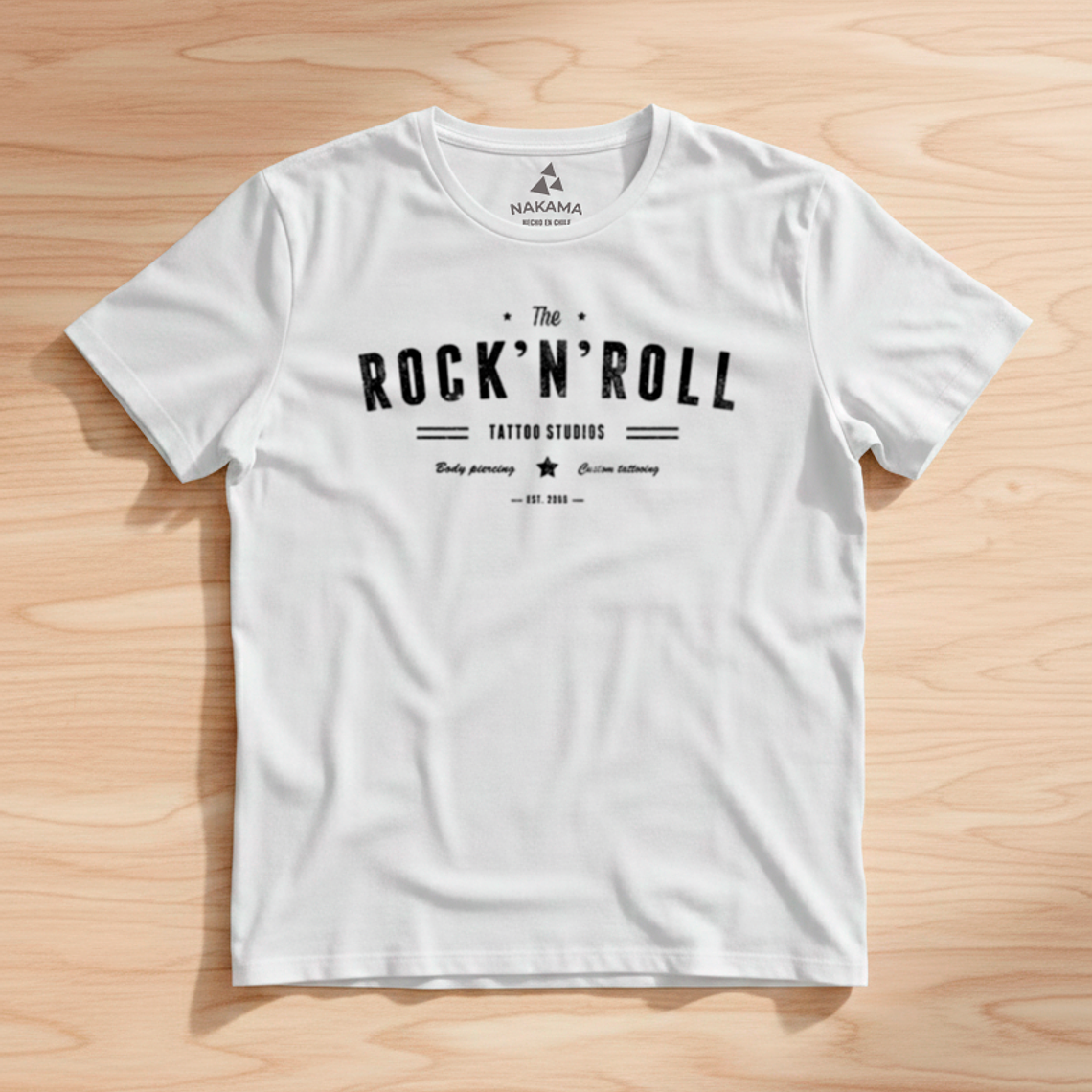 Polera Rocknroll Tattoo Studios Estilo Retro Vintage 4
