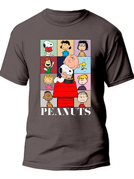 Polera Snoopy Peanuts Eras. Hombre - Algodón - Naladog Store