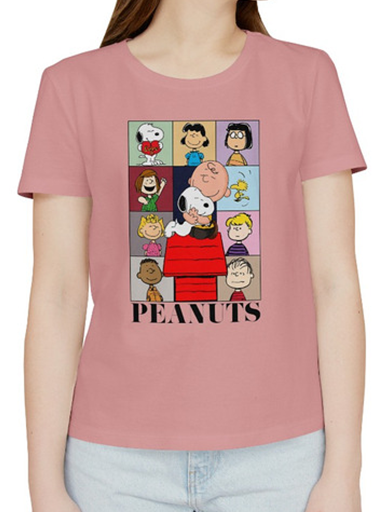 Polera Snoopy Peanuts Eras. Mujer - Algodón - Naladog Store 2