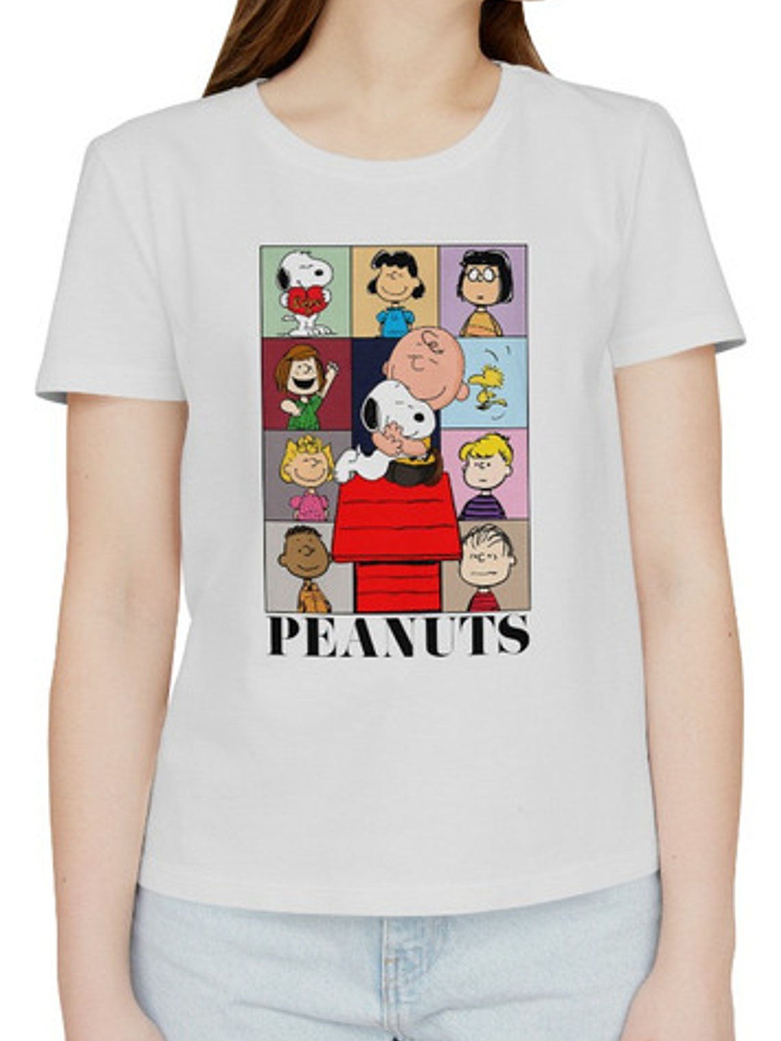 Polera Snoopy Peanuts Eras. Mujer - Algodón - Naladog Store 3