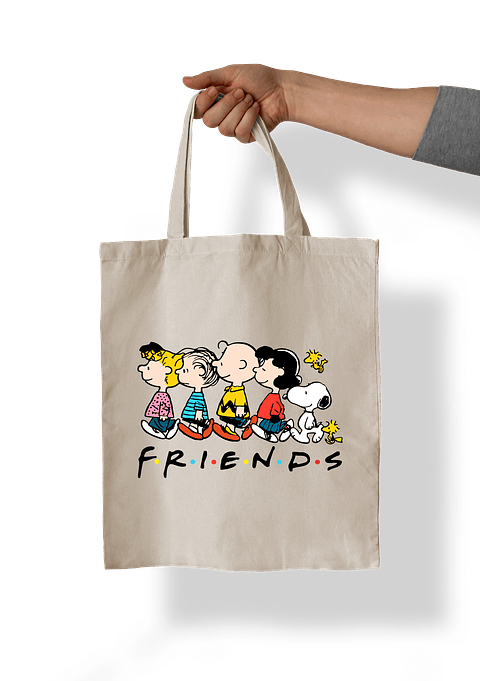 Bolso Snoopy Friends- Tote Bag - Naladog Store
