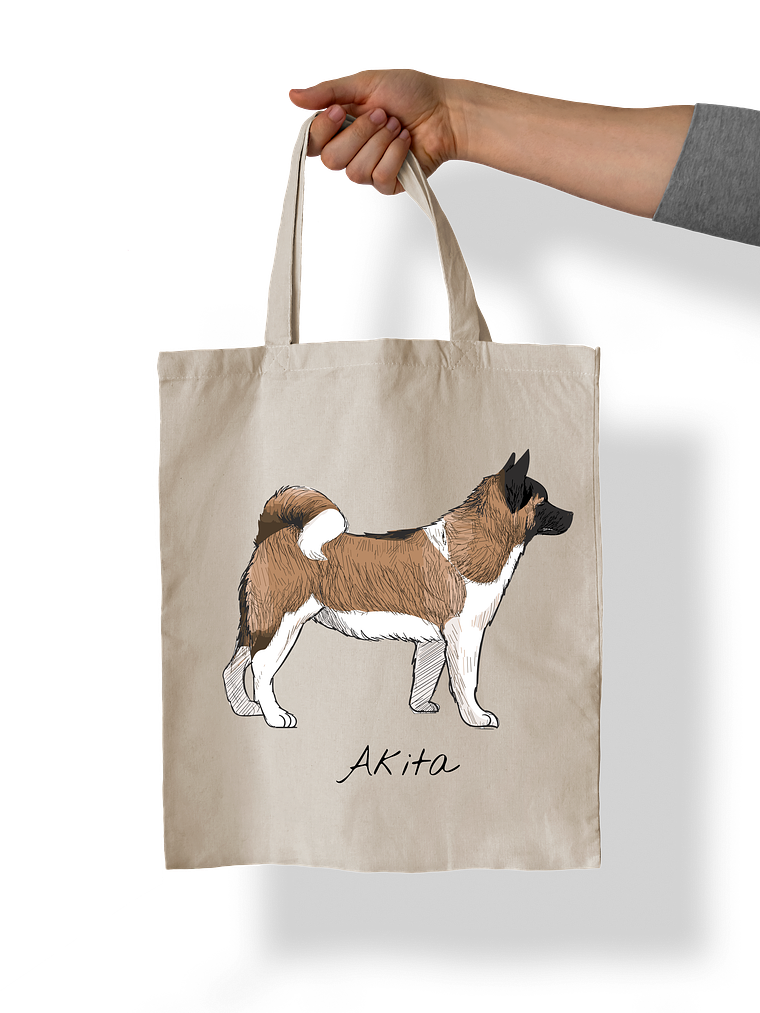 Totebag Akita 1