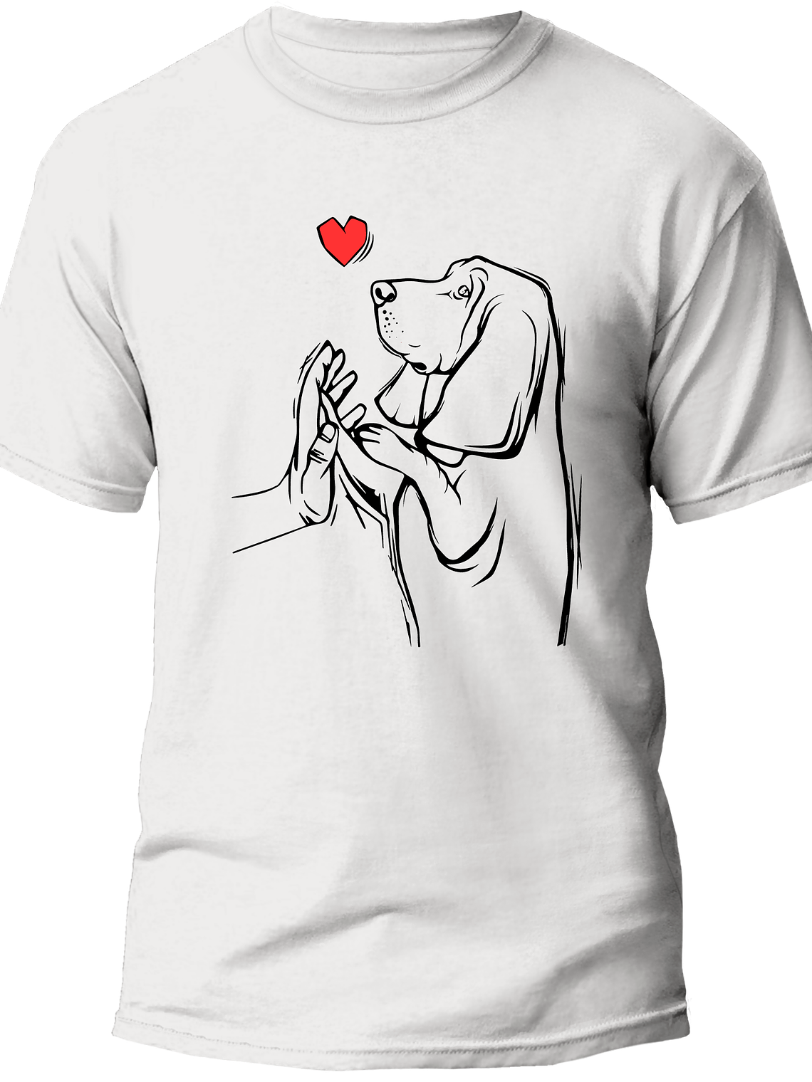 Polera Basset hound hombre 2