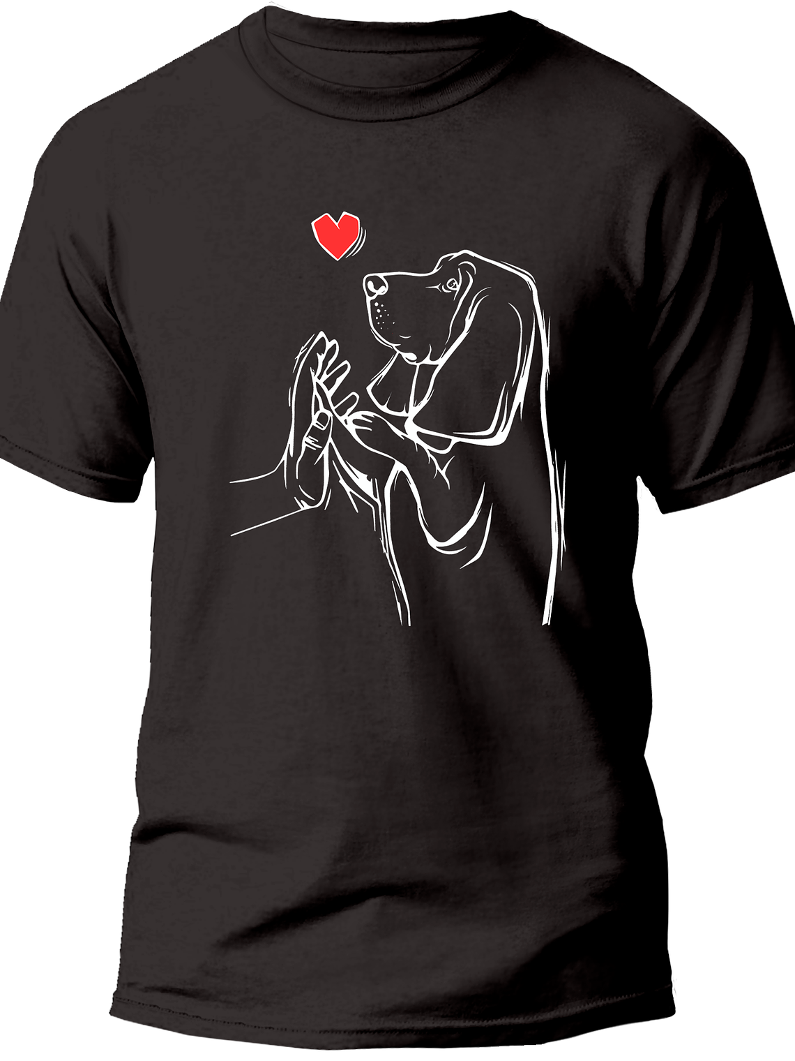 Polera Basset hound hombre 5