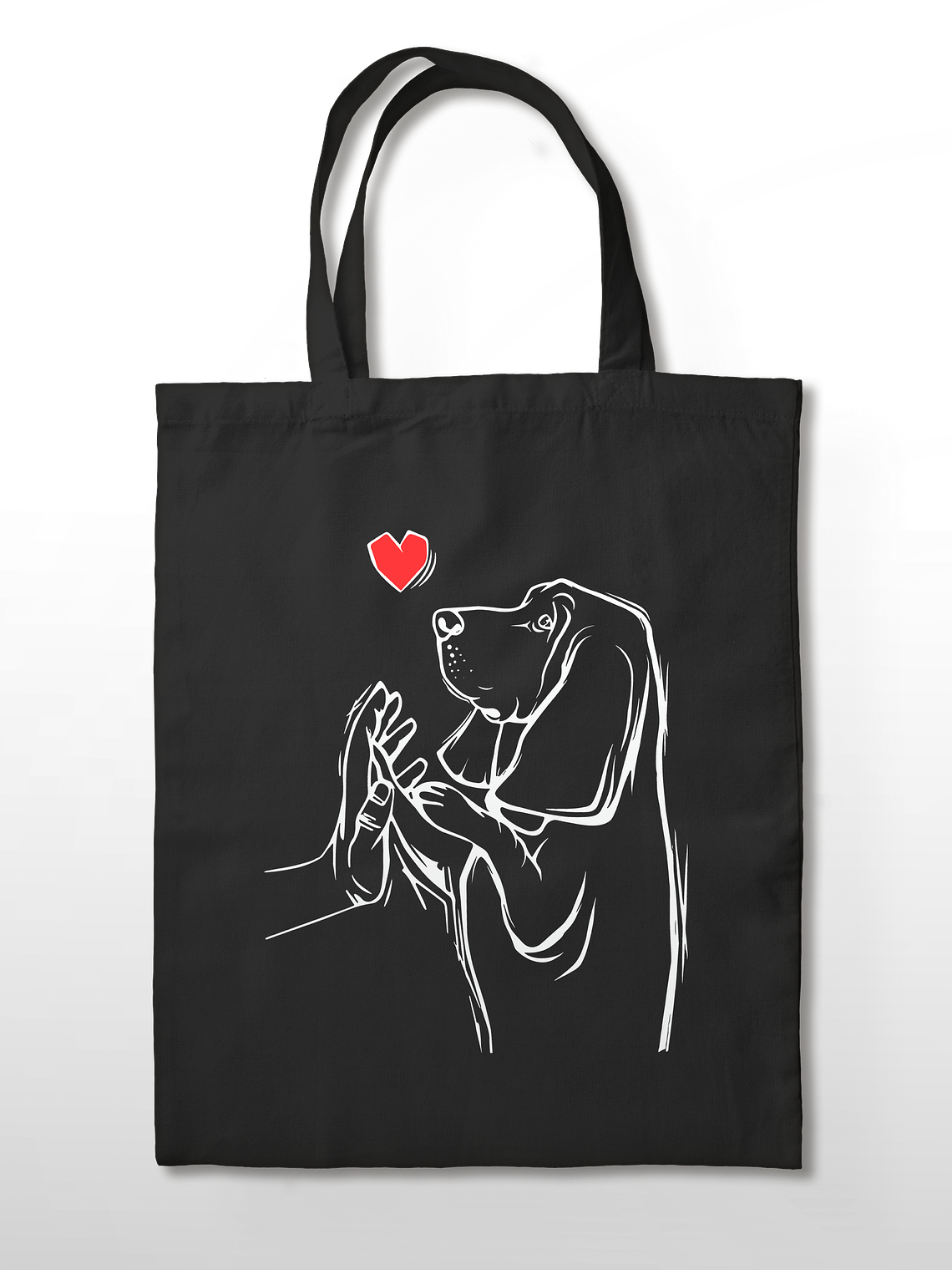 Totebag Basset hound 1
