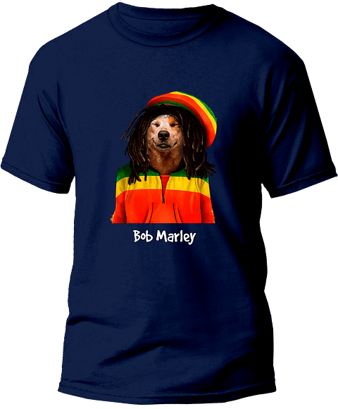 Polera Bob Marley hombre