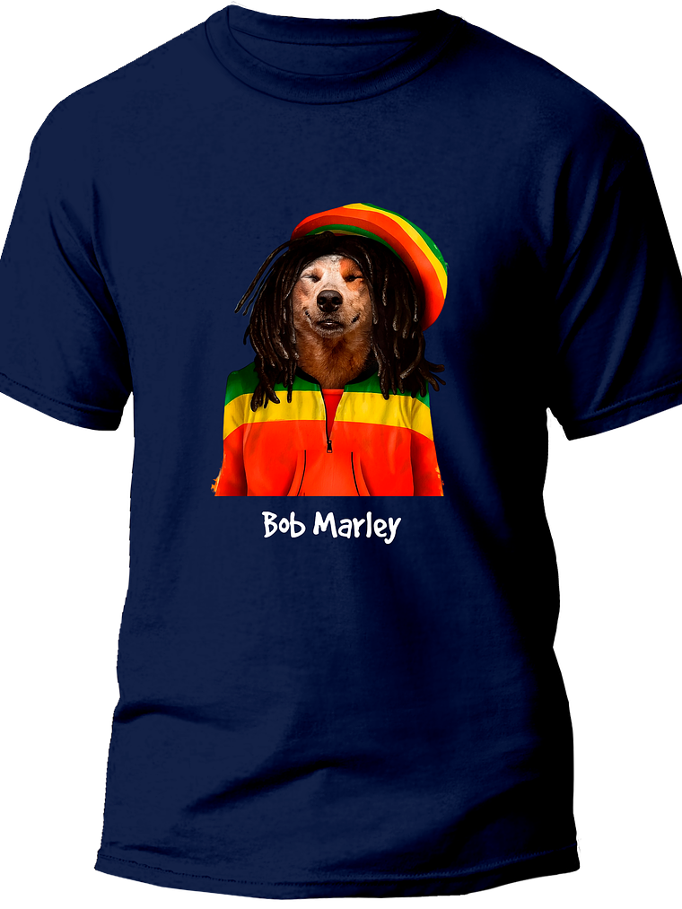 Polera Bob Marley hombre 1